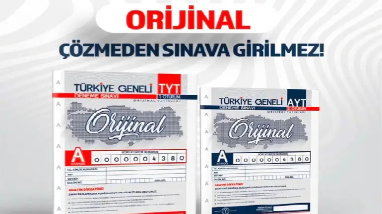 Orijinal Türkiye Geneli Deneme 1 Cevap Anahtarı 2025